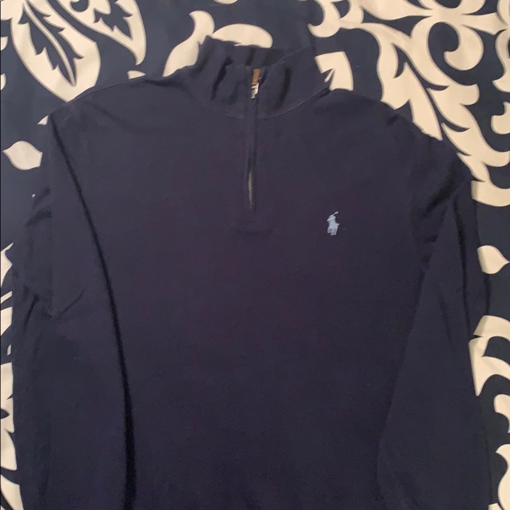 Polo Ralph Lauren Men’s Navy 3/4 Pullover